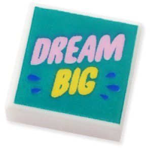 1x1タイル（DREAM BIG）