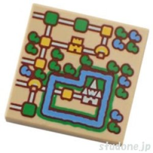 2x2タイル（スーパーマリオワールド マップ）